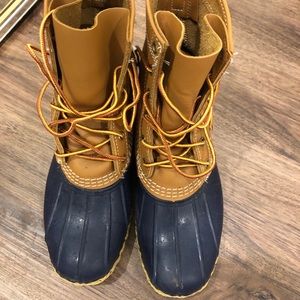 Bean boots! Only worn once basically brand new